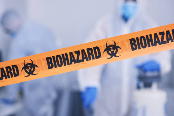 Professional Blood Cleanup technician working in Brewster, NE